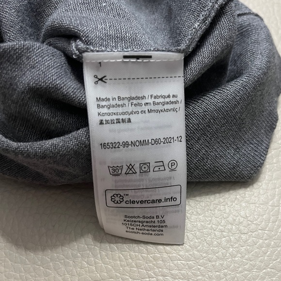 NWT - Scotch & Soda Men’s Essential Logo Crew Neck Sweater - Size XXL - Picture 8 of 9